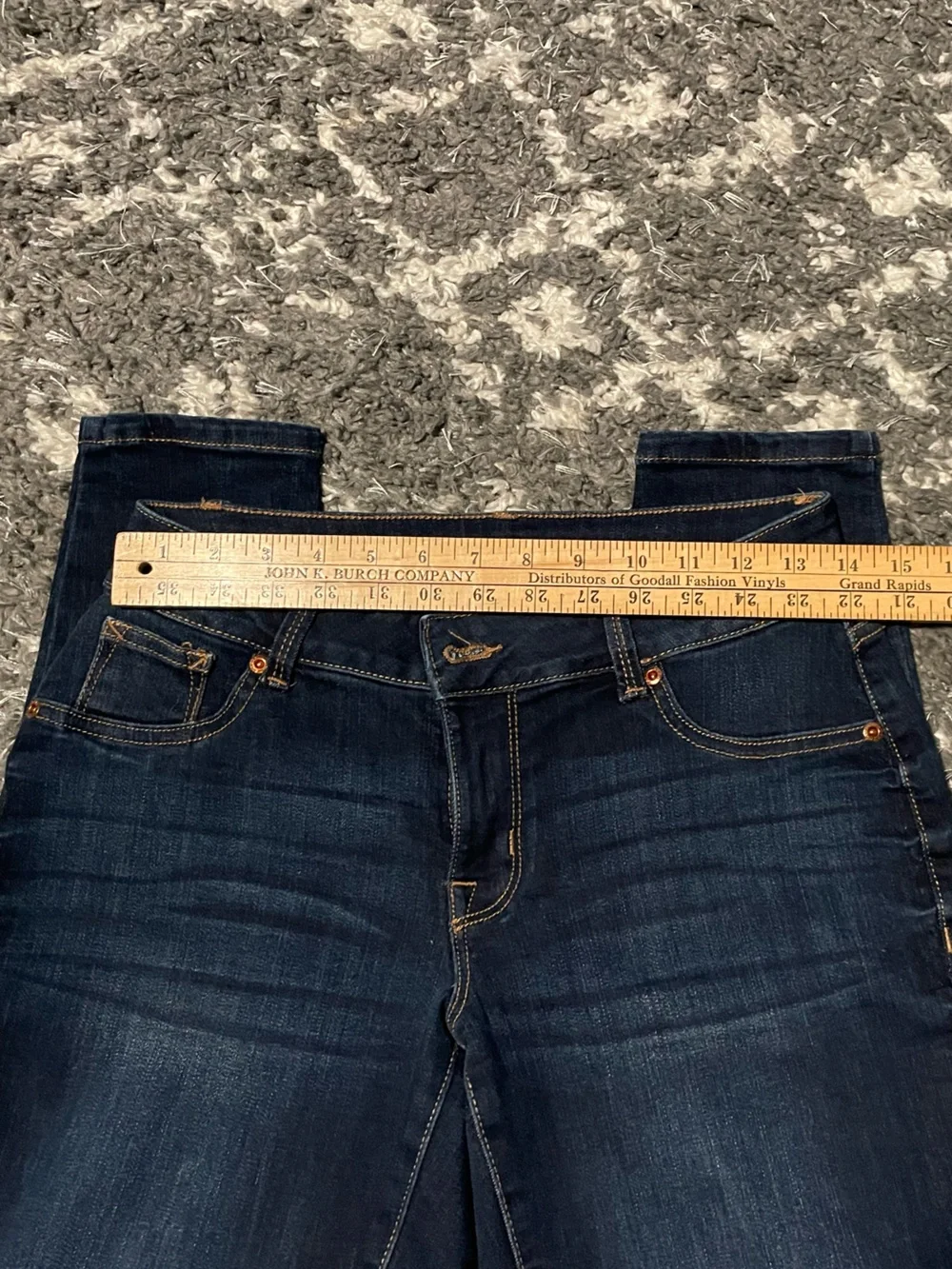 Maurices Dark Indigo Skinny Jeans